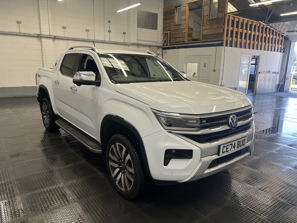 Volkswagen Amarok 3.0 Tdi V6 Aventura Pickup Double Cab A White #3