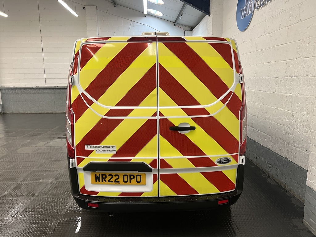 Ford Transit Custom 2.0 300 Ecoblue Leader Crew Van Double Cab Die WR22OPO White #4