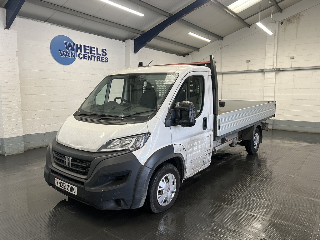 Fiat Ducato 2.2 Multijetiii 35 Maxi Platform Cab Ma White