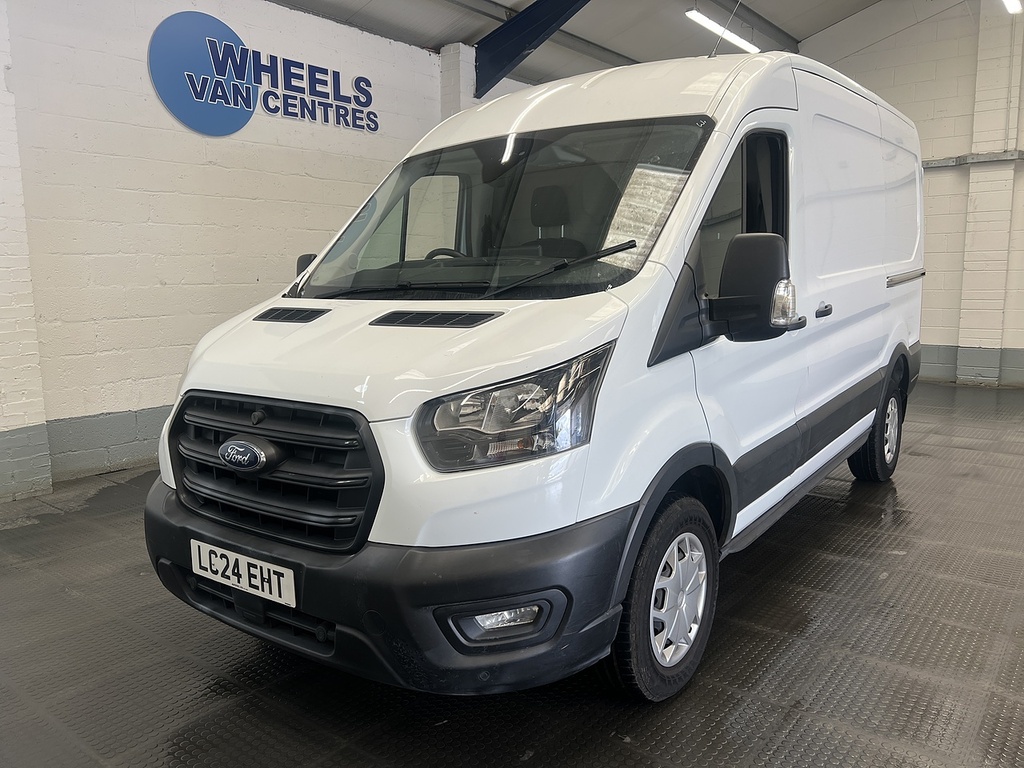 Ford Transit Custom 2.0 350 Ecoblue Trend Panel Van LC24EHT White