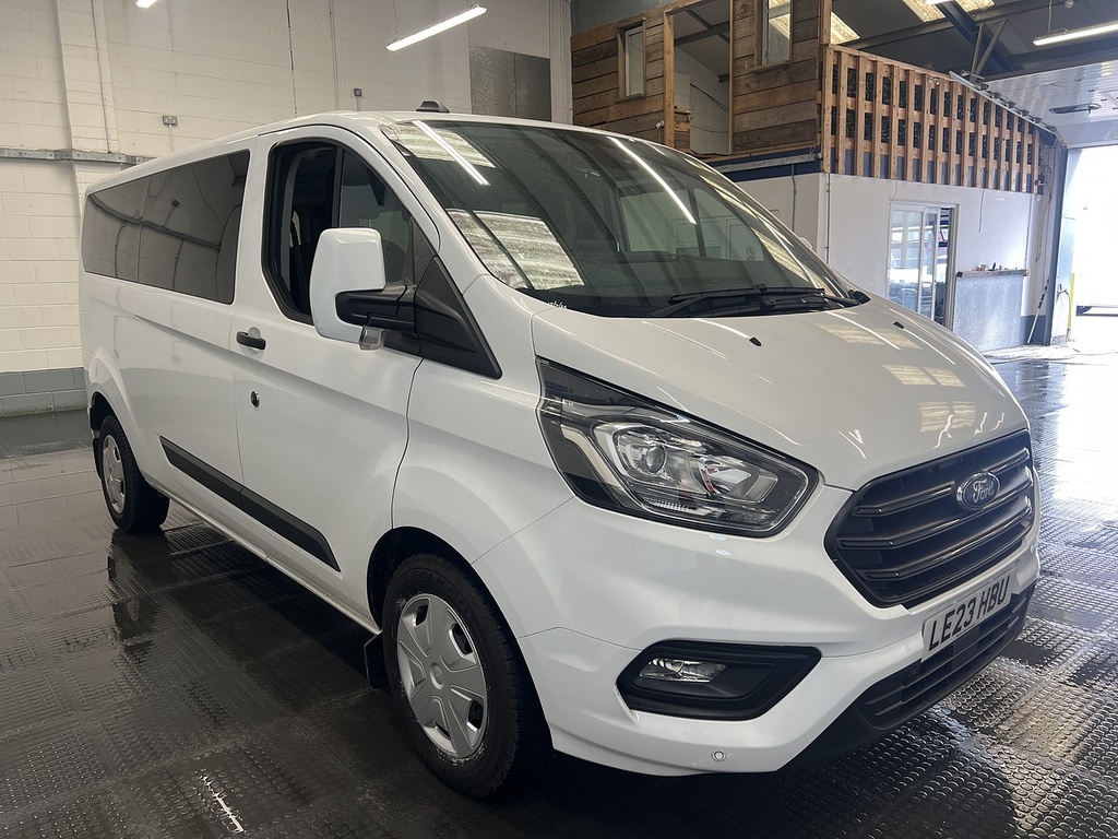 Ford Transit Custom 2.0 320 Ecoblue Trend Kombi Double Cab LE23HBU White #4