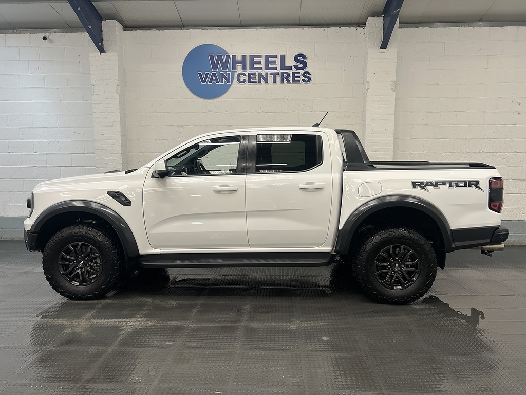 Ford Ranger 3.0T V6 Ecoboost Raptor Pickup Double Cab Petr YP26OMU White #2