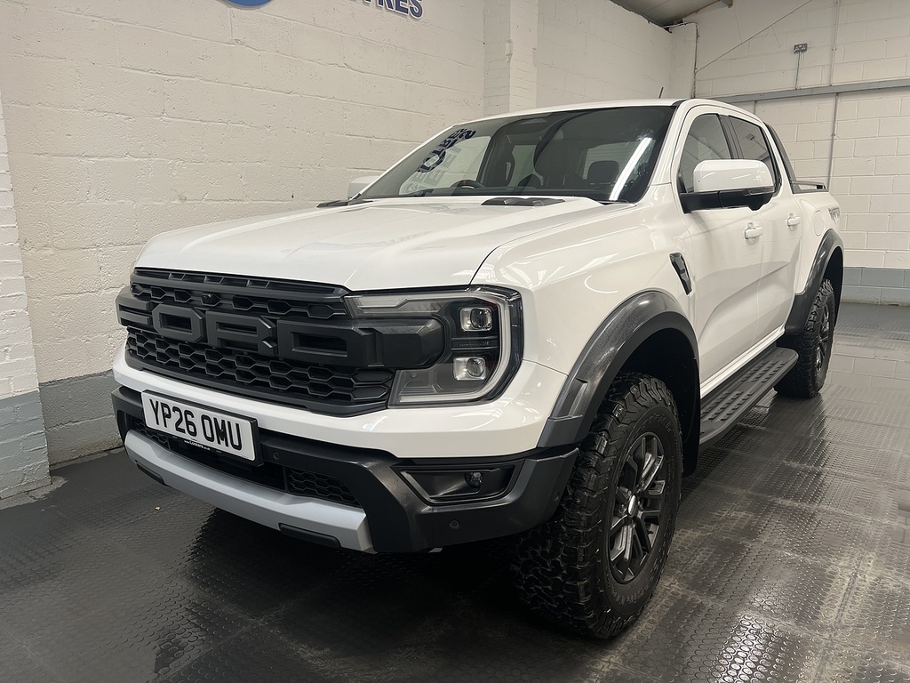 Ford Ranger 3.0T V6 Ecoboost Raptor Pickup Double Cab Petr White