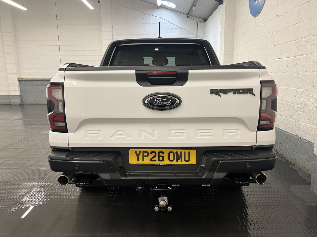 Ford Ranger 3.0T V6 Ecoboost Raptor Pickup Double Cab Petr YP26OMU White #4