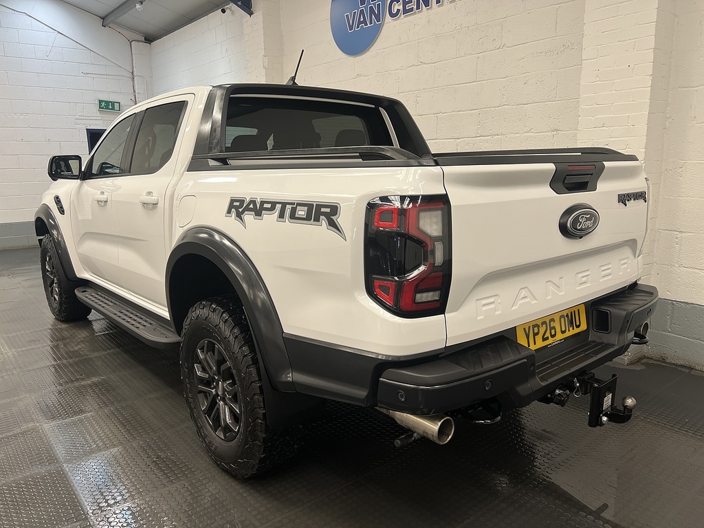 Ford Ranger 3.0T V6 Ecoboost Raptor Pickup Double Cab Petr YP26OMU White #3