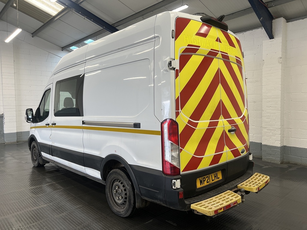Ford Transit Custom 2.0 350 Ecoblue Trend Panel Van WP21LHL White #2
