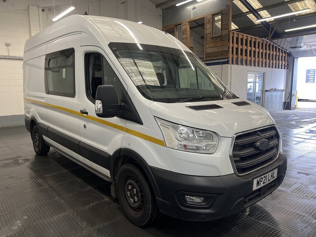 Ford Transit Custom 2.0 350 Ecoblue Trend Panel Van WP21LHL White #4