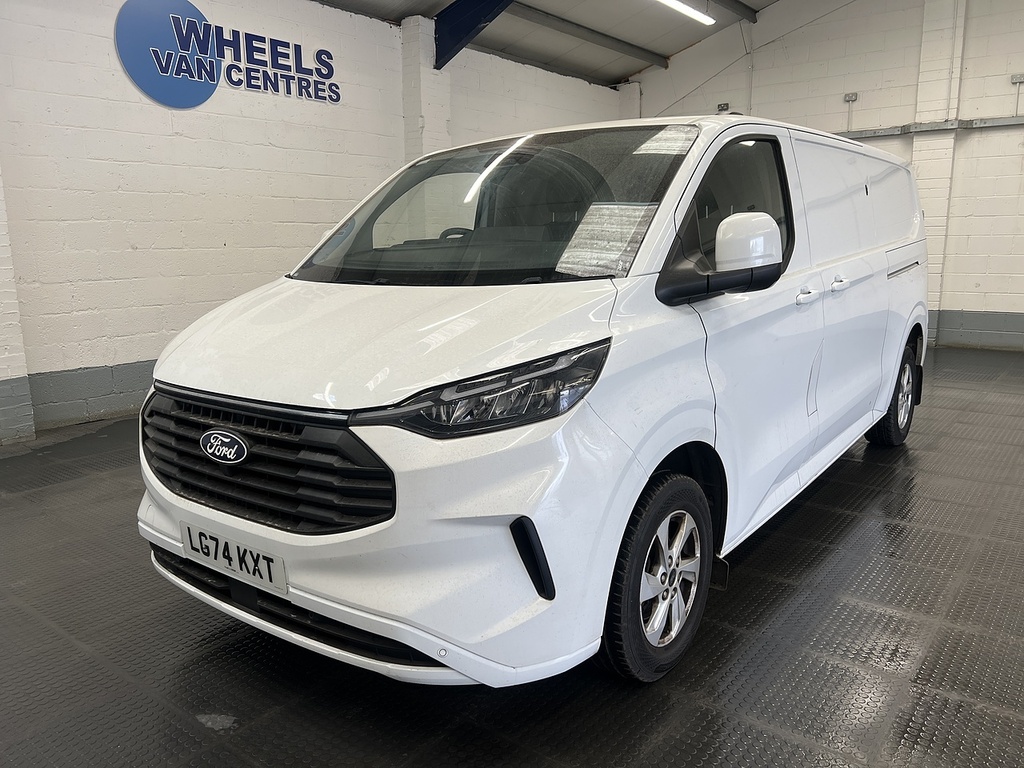 Ford Transit Custom 2.0 300 Ecoblue Limited Panel Van Manua LG74KXT White