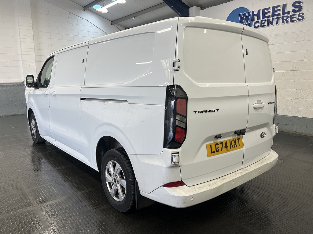 Ford Transit Custom 2.0 300 Ecoblue Limited Panel Van Manua LG74KXT White #2