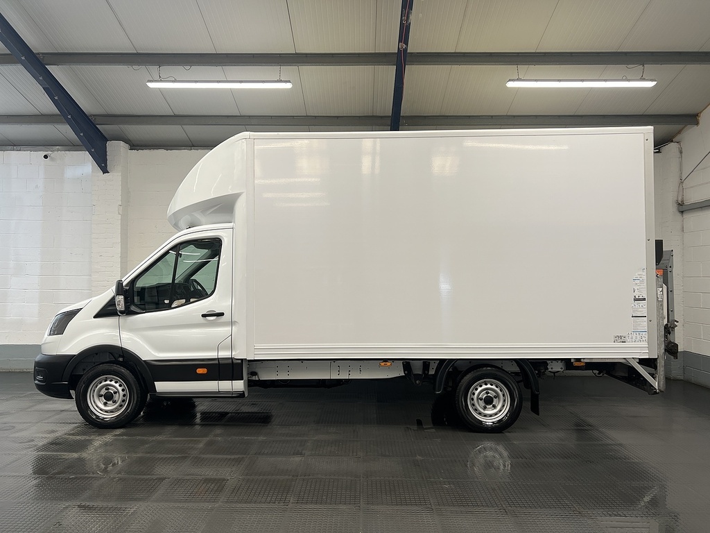 Ford Transit Custom 350 Ecoblue Leader 2.0 Luton WP23ETO White #2