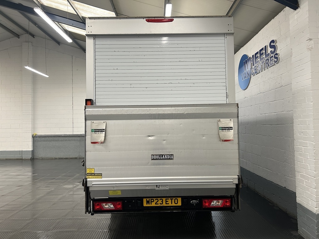 Ford Transit Custom 350 Ecoblue Leader 2.0 Luton WP23ETO White #4
