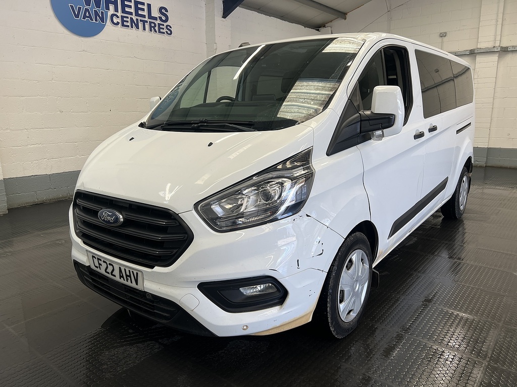 Ford Transit Custom 2.0 320 Ecoblue Trend Kombi Double Cab CF22AHV White