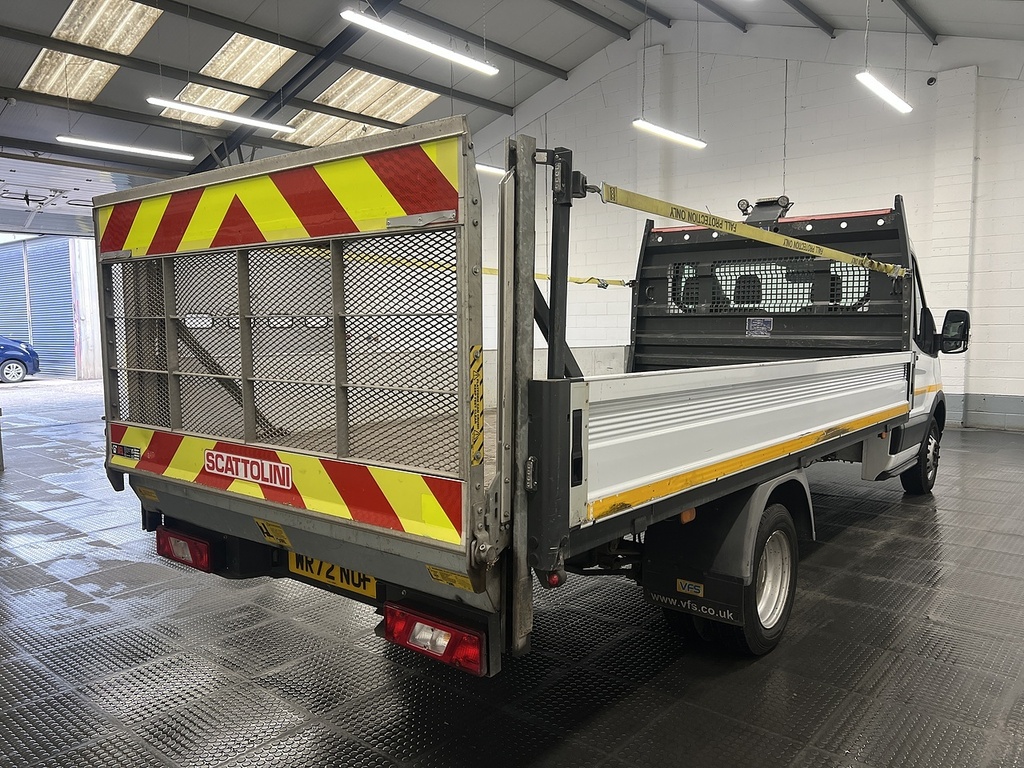 Ford Transit Custom 2.0 350 Ecoblue Leader Dropside WR72NOF White #3