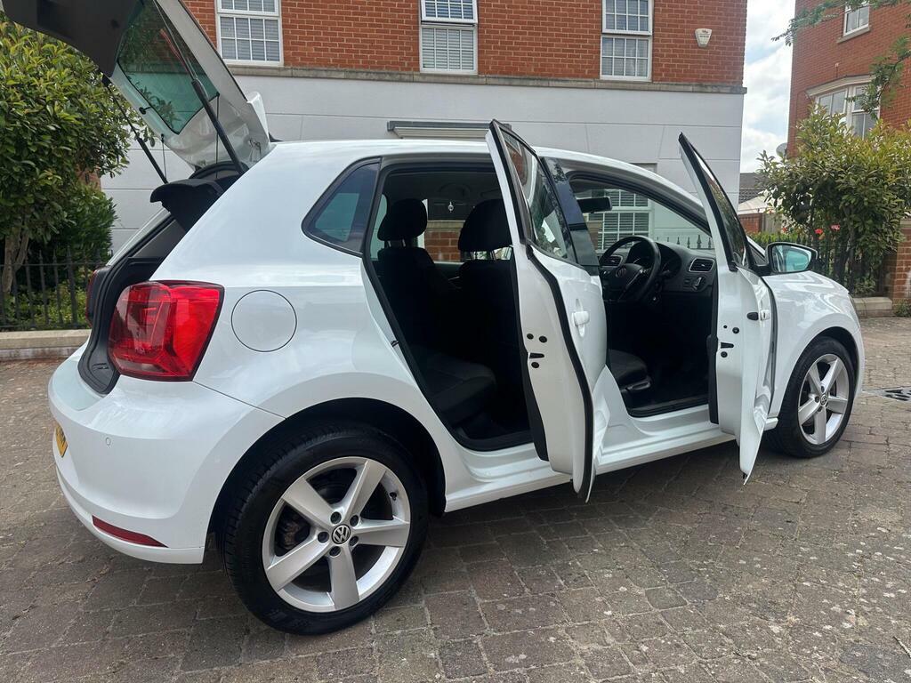 Volkswagen Polo 1.2 Tsi Bluemotion Tech Sel Euro 6 S S GV64NAA White #4