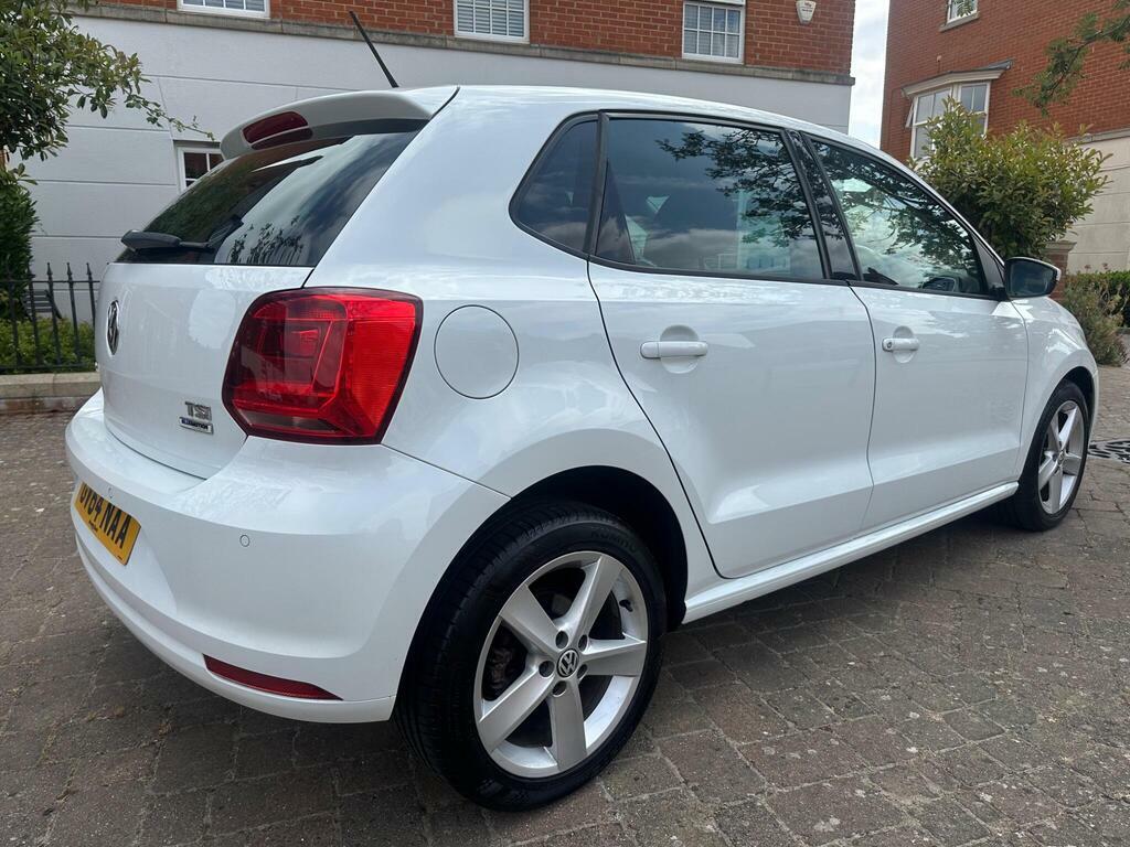 Volkswagen Polo 1.2 Tsi Bluemotion Tech Sel Euro 6 S S GV64NAA White #5