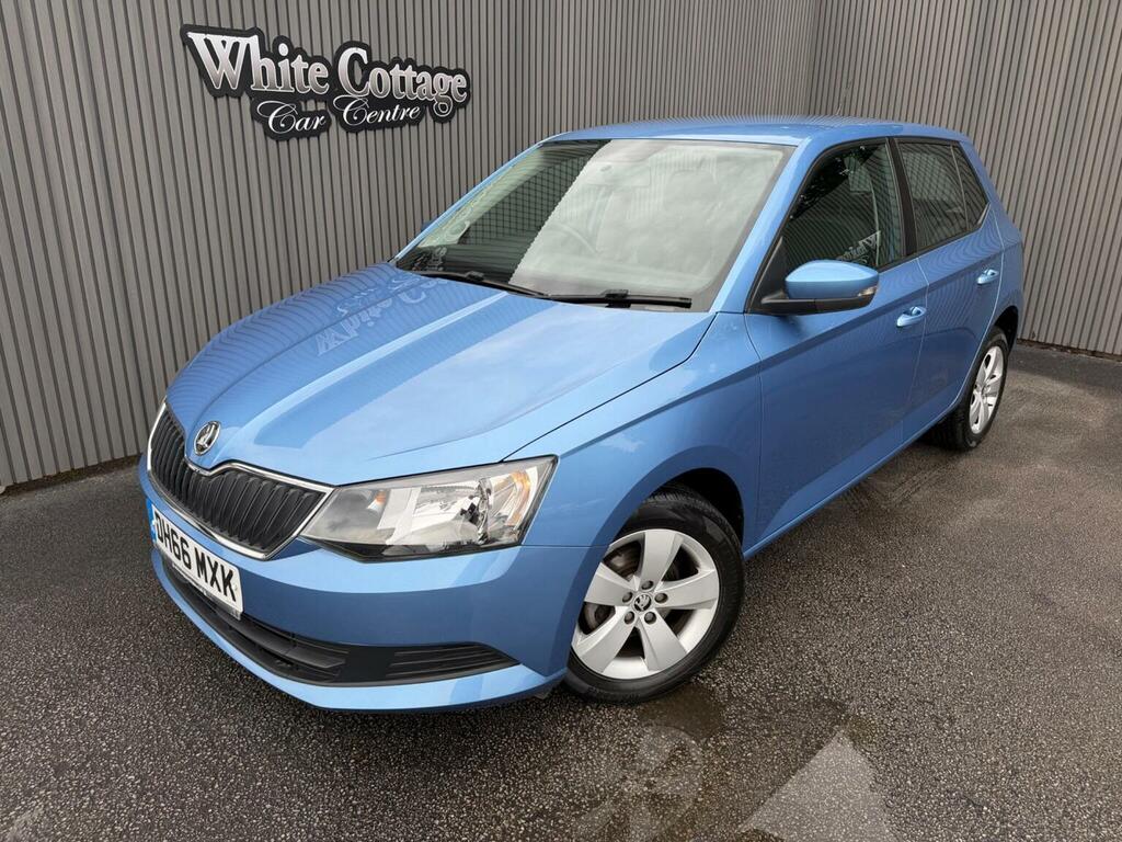 Skoda Fabia Hatchback 1.2 Tsi Se Euro 6 Ss 201766 Blue #4