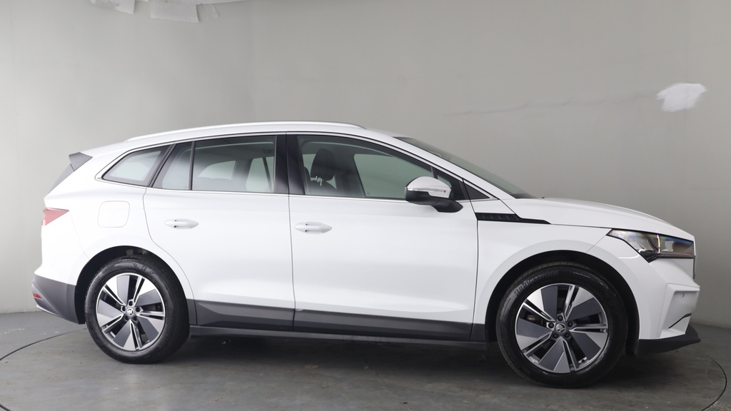 Skoda ENYAQ Iv 82Kwh 80 Suv Dc125kw 204 P AK23UOP White #4