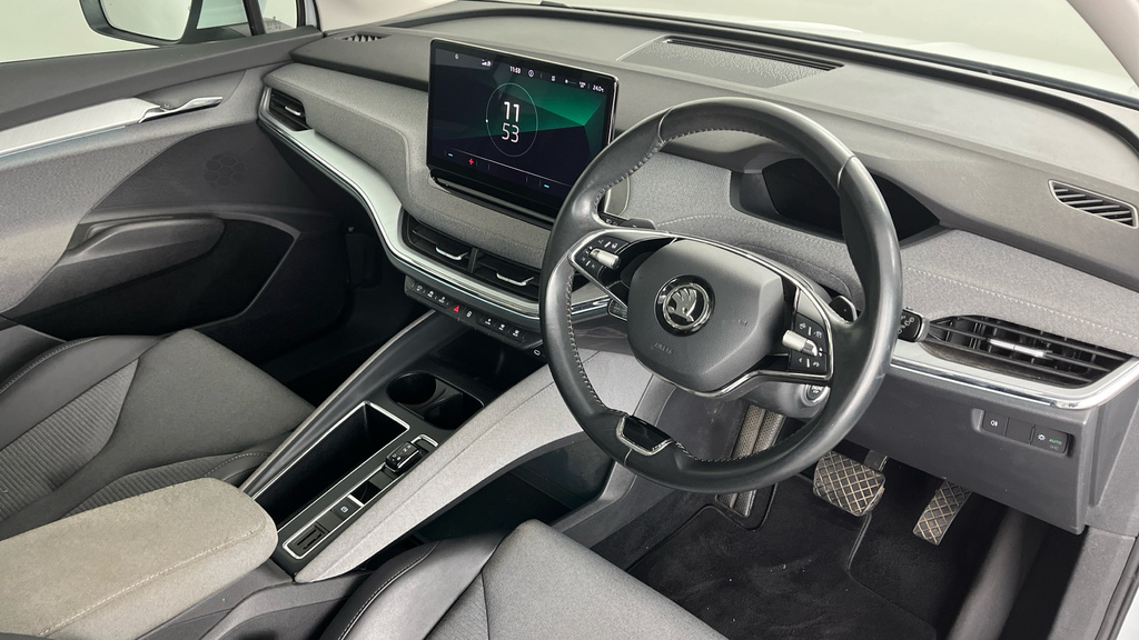 Skoda ENYAQ Iv 82Kwh 80 Suv Dc125kw 204 P AK23UOP White #6