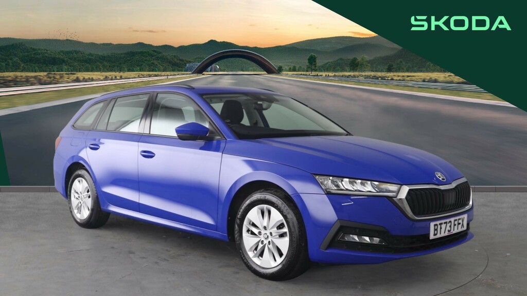 Skoda Octavia 1.5 Tsi Act Se Technology Estate Blue