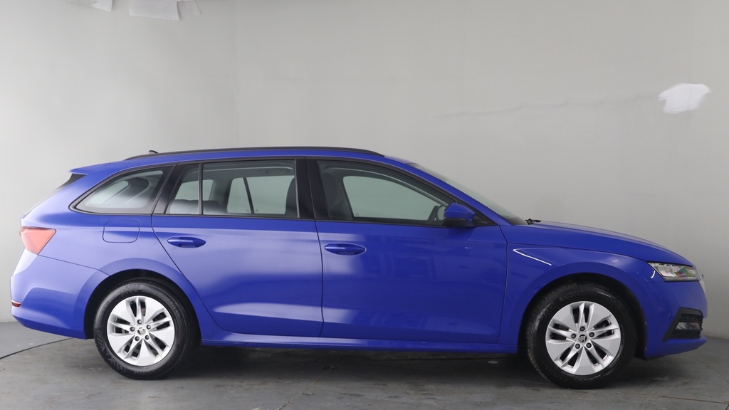 Skoda Octavia 1.5 Tsi Act Se Technology Estate Blue #4