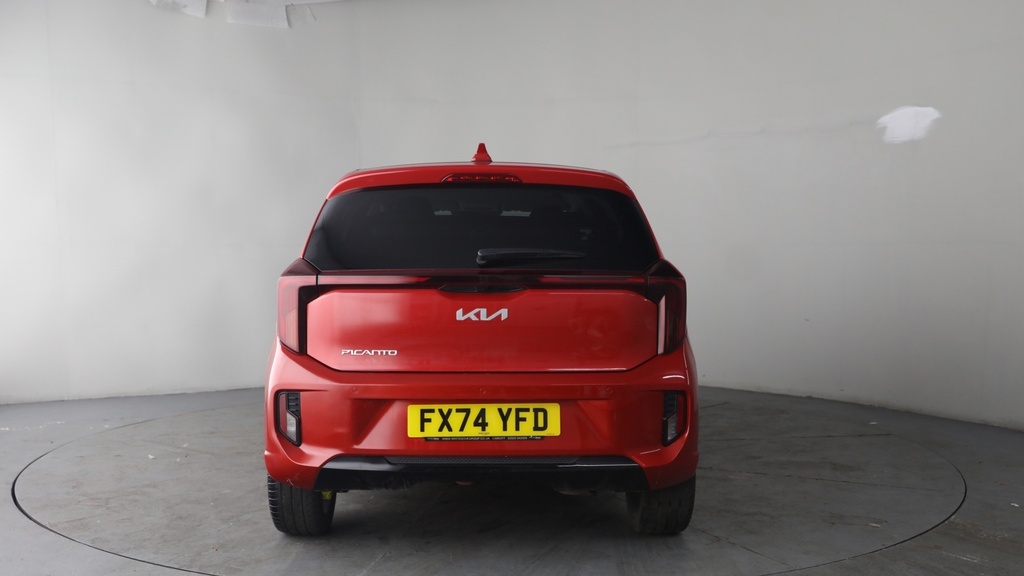 Kia Picanto 1.0 3 Hatchback Euro 6 Ss 62 FX74YFD Red #5