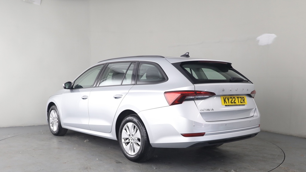 Skoda Octavia 1.5 Tsi Act Se Technology Estate Silver #3