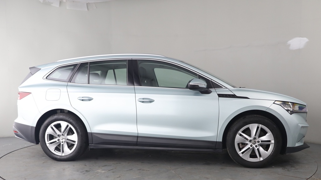 Skoda ENYAQ 82Kwh 85 Suv Dc135kw 286 Ps YL73HYT Silver #4