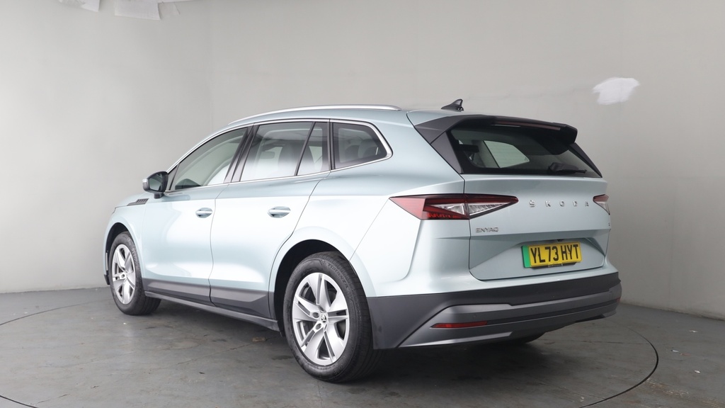 Skoda ENYAQ 82Kwh 85 Suv Dc135kw 286 Ps YL73HYT Silver #3