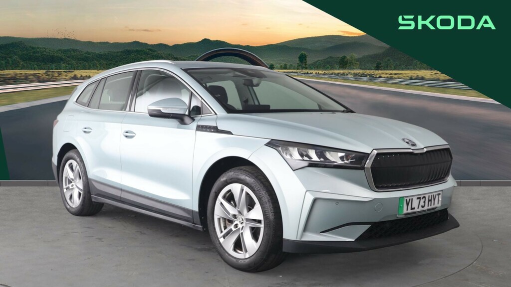 Skoda ENYAQ 82Kwh 85 Suv Dc135kw 286 Ps YL73HYT Silver