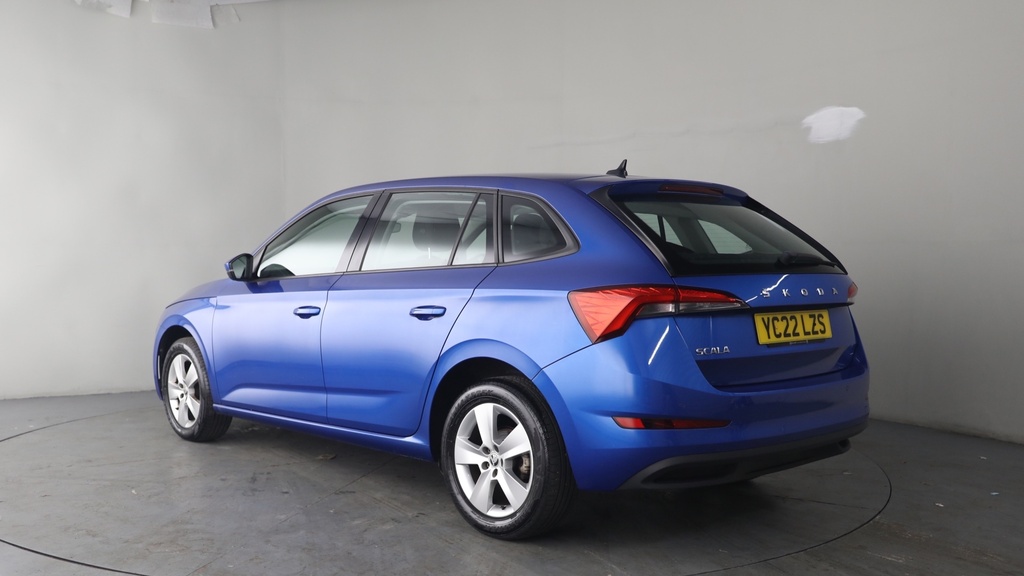 Skoda Scala 1.0 Tsi Se Hatchback Euro 6 Ss Blue #3