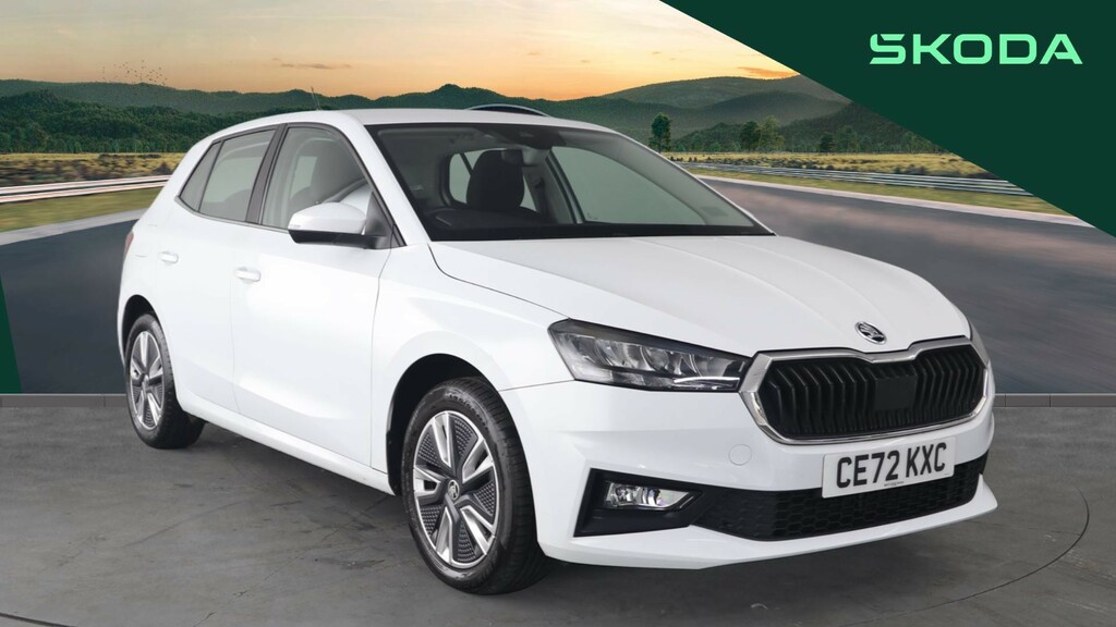 Skoda Fabia 1.0 Tsi Se L Hatchback Dsg Euro 6 Ss White
