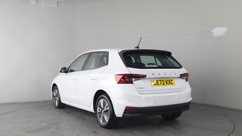 Skoda Fabia 1.0 Tsi Se L Hatchback Dsg Euro 6 Ss White #3