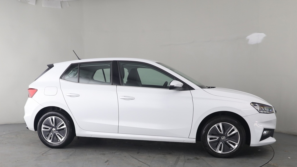 Skoda Fabia 1.0 Tsi Se L Hatchback Dsg Euro 6 Ss White #4