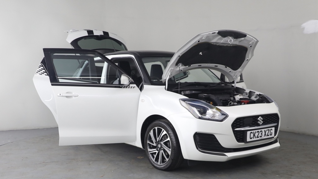 Suzuki Swift 1.2 Dualjet Mhev Sz-l Hatchback Hybrid White #6