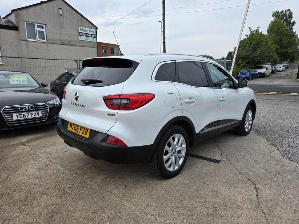 Renault Kadjar 1.5 Dynamique Nav Dci 110 White #6