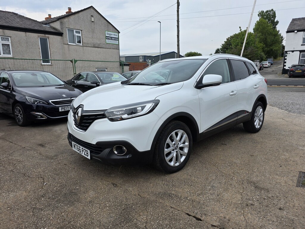 Renault Kadjar 1.5 Dynamique Nav Dci 110 White #3