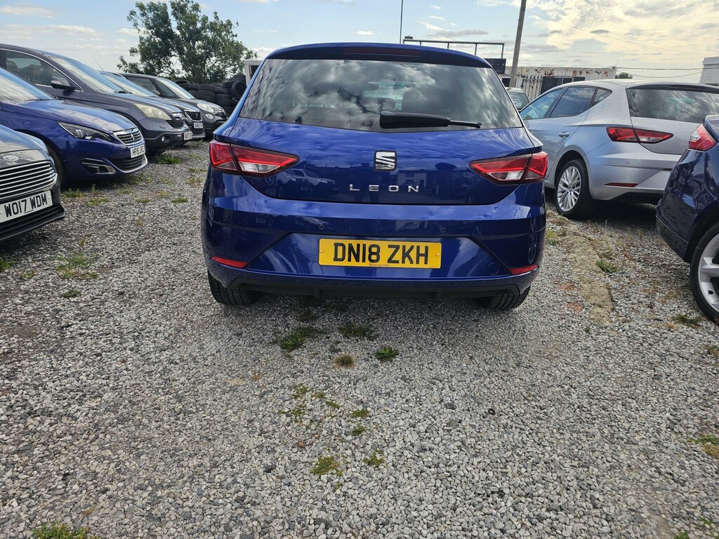 Seat Leon 1.2 Tsi Se Dynamic Technology Blue #4