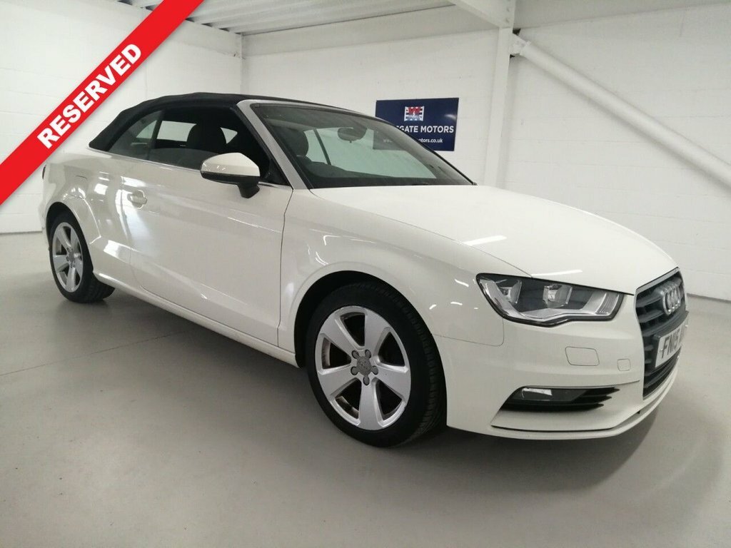 Audi A3 Cabriolet 1.4L Sport White