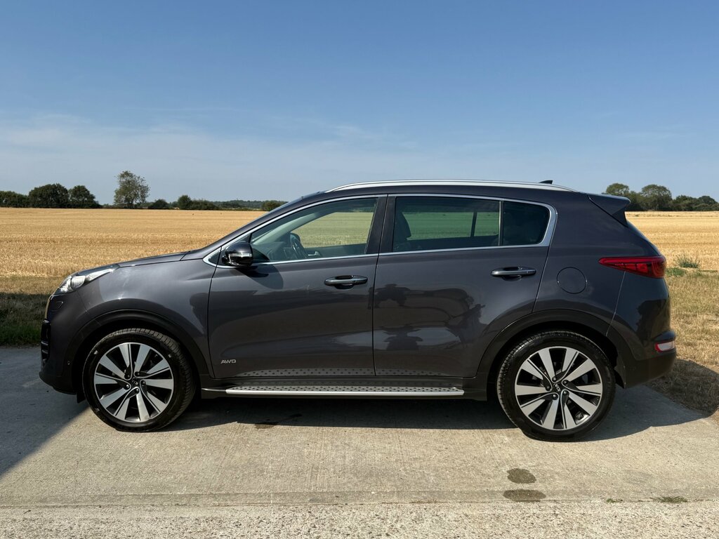 Kia Sportage 2.0 Crdi Kx-5 Suv Awd Euro 6 182 EX17YUO Silver #4