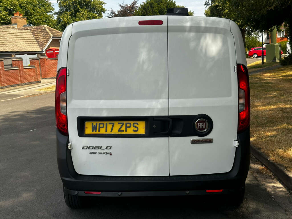 Fiat Doblo Panel Van 1.2 Doblo 16V Multijet II 2017 White #6