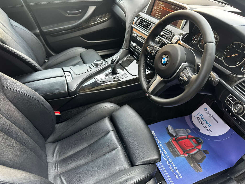 BMW 6 Series Gran Coupe Coupe 3.0 640D M Sport Gran Coupe 2014 Grey #2