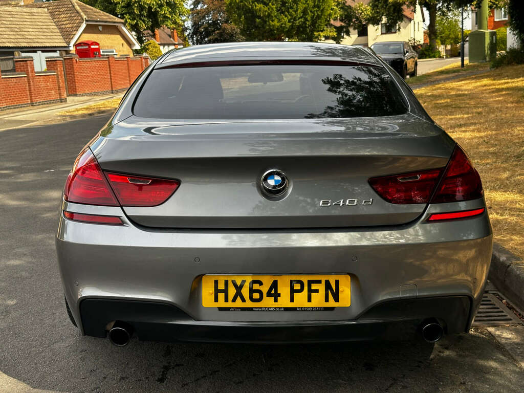 BMW 6 Series Gran Coupe Coupe 3.0 640D M Sport Gran Coupe 2014 Grey #6