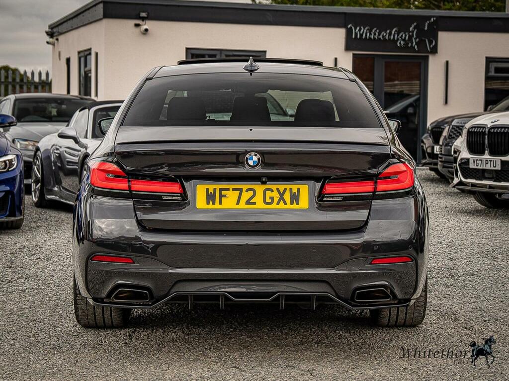 BMW 5 Series Saloon 2.0 520D Mht M Sport Steptronic Euro 6 Ss WF72GXW Grey #5