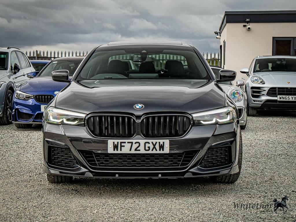 BMW 5 Series Saloon 2.0 520D Mht M Sport Steptronic Euro 6 Ss WF72GXW Grey #2