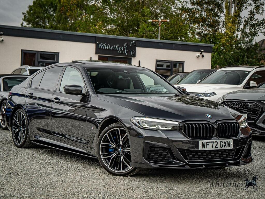 BMW 5 Series Saloon 2.0 520D Mht M Sport Steptronic Euro 6 Ss WF72GXW Grey