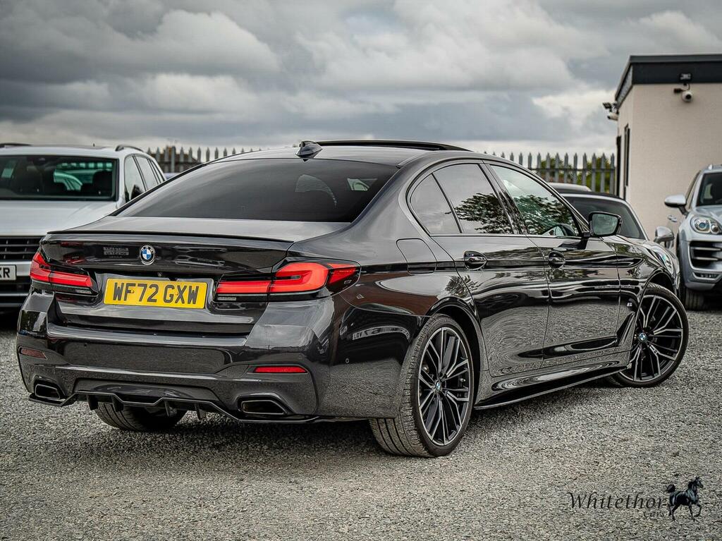BMW 5 Series Saloon 2.0 520D Mht M Sport Steptronic Euro 6 Ss WF72GXW Grey #6