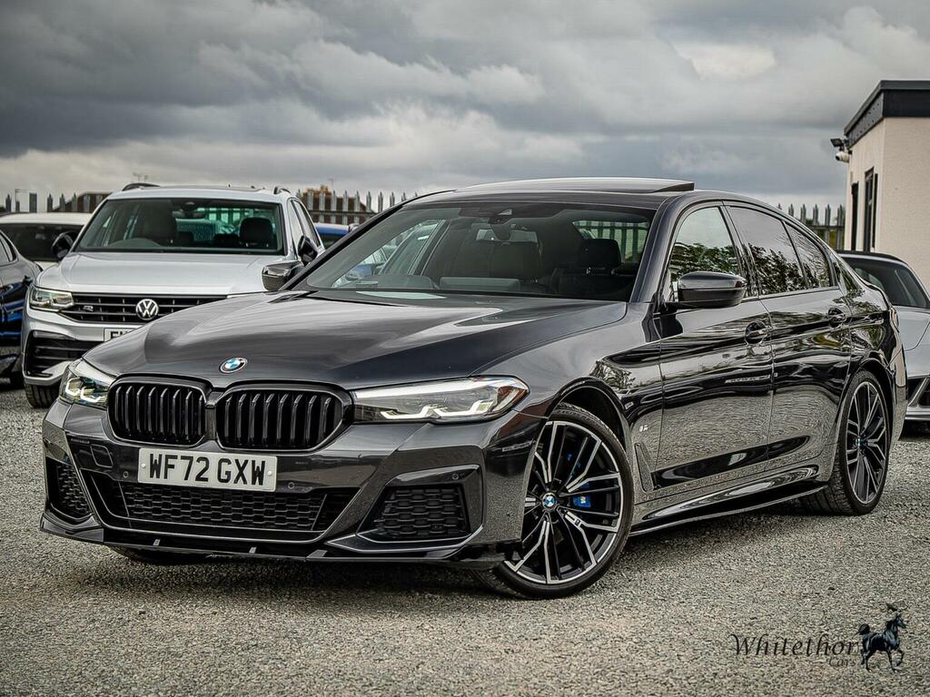 BMW 5 Series Saloon 2.0 520D Mht M Sport Steptronic Euro 6 Ss WF72GXW Grey #3