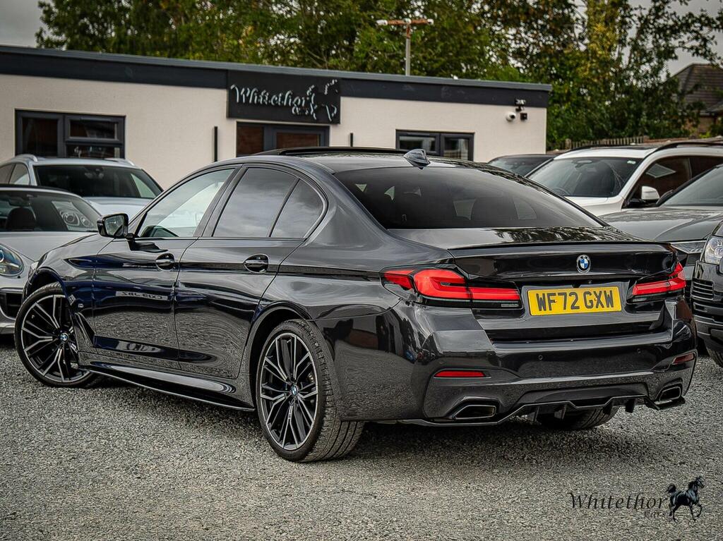 BMW 5 Series Saloon 2.0 520D Mht M Sport Steptronic Euro 6 Ss WF72GXW Grey #4