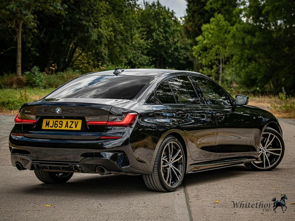 BMW 3 Series Saloon 2.0 320I M Sport Xdrive Euro 6 Ss 4 MJ69AZV Black #6