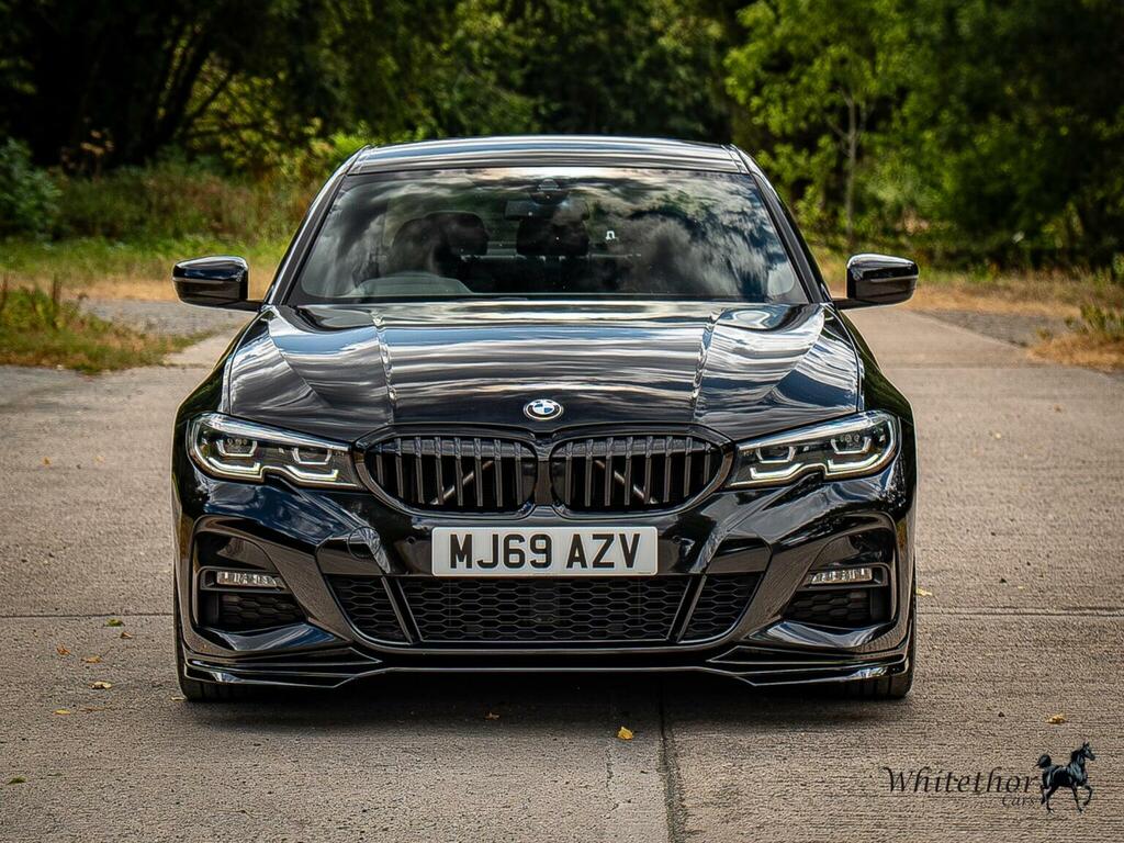 BMW 3 Series Saloon 2.0 320I M Sport Xdrive Euro 6 Ss 4 MJ69AZV Black #2